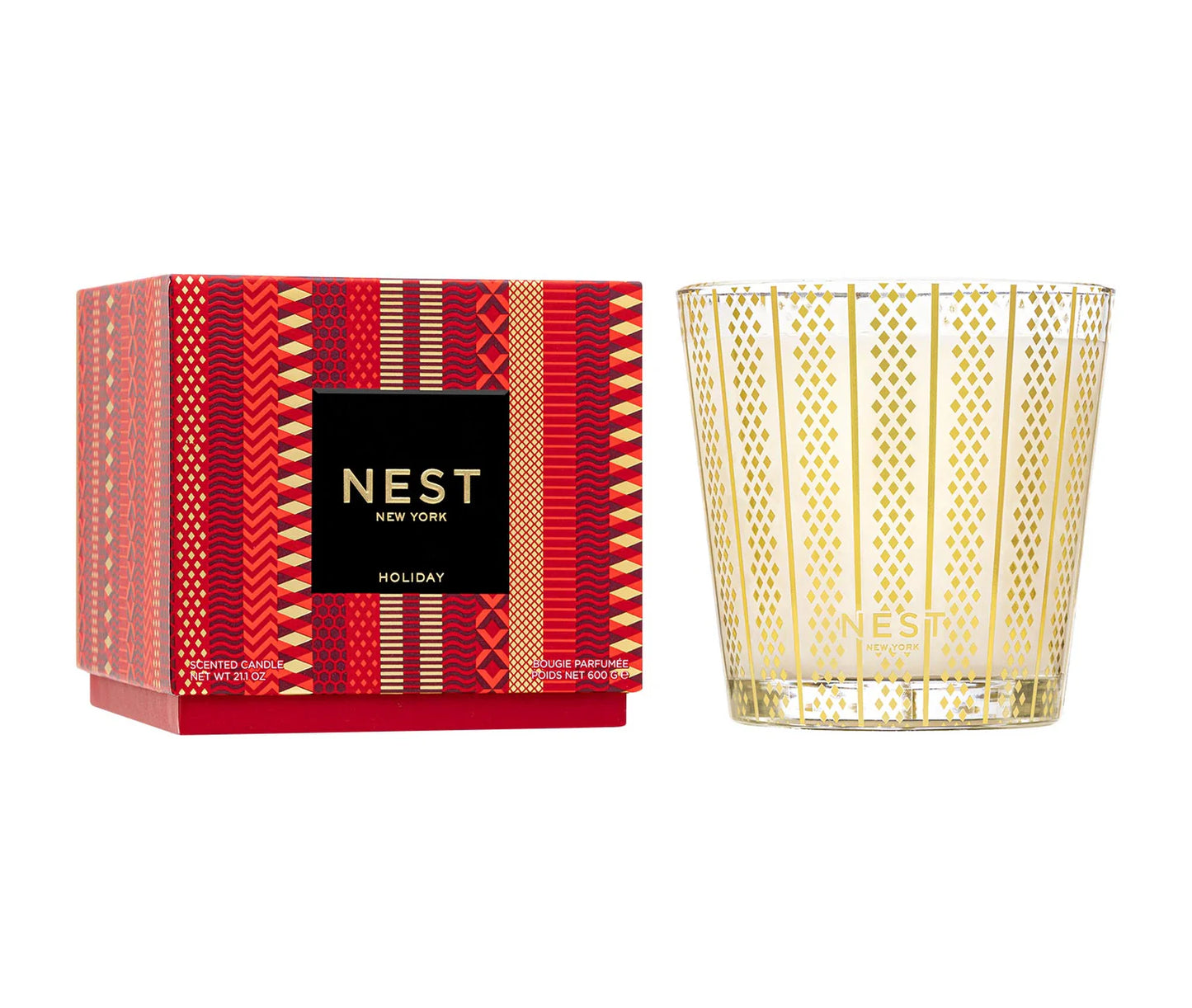 NEST 3-Wick Candle - Holiday