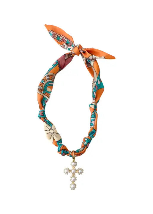 Scarf Necklace - Palmas