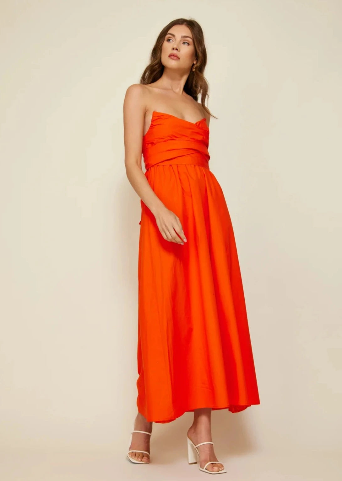 Sunburst Midi Dress